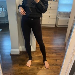 Lululemon classic high waisted leggings - black, size 4 or 6 (tags removed)